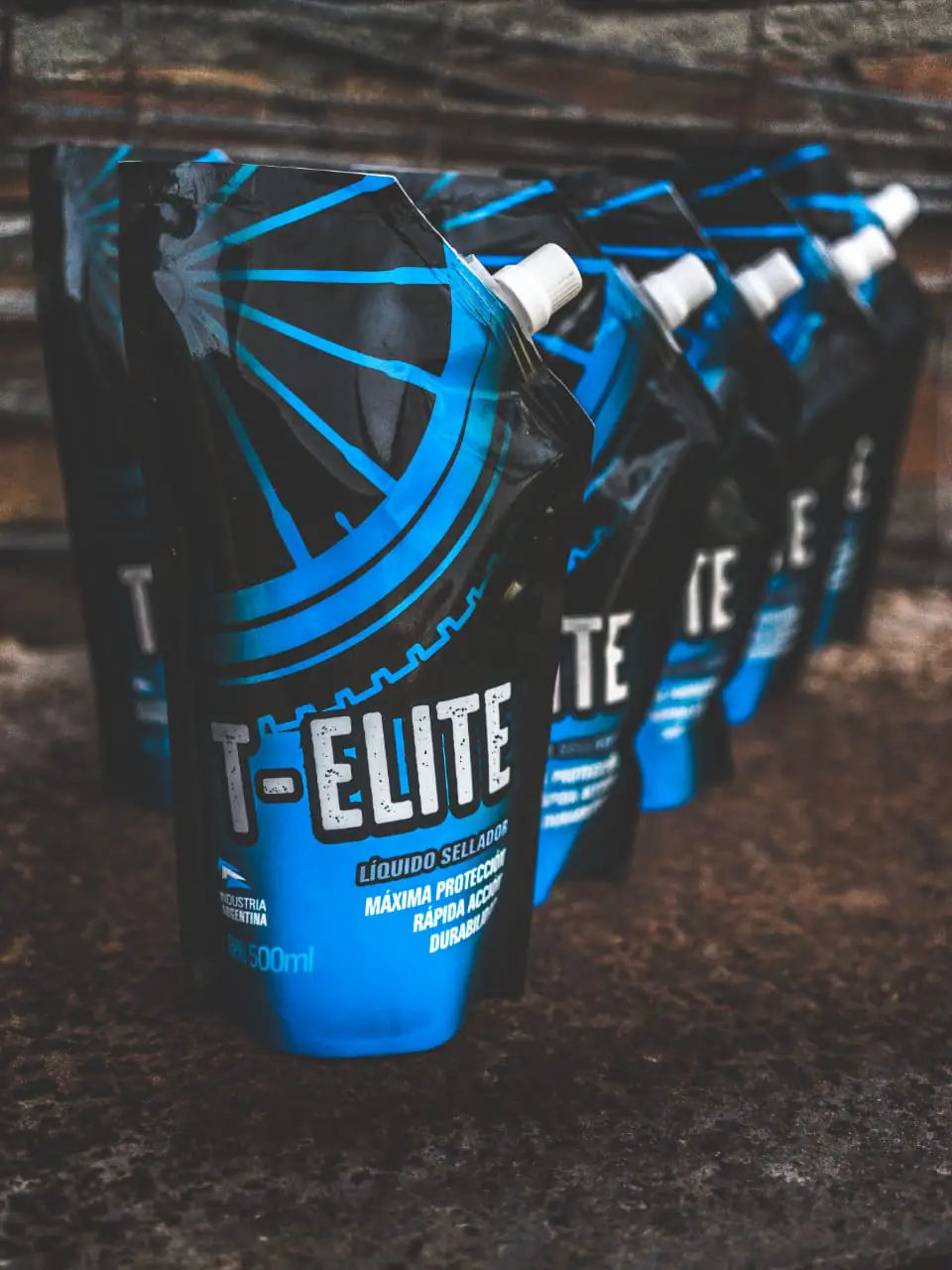 Pouches de T-Elite líquido sellador tubeless